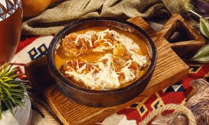 Chkmeruli-Fried-chicken-with-garlic-and-milk-sauce