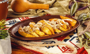 roasted-potatoes-and-onions​