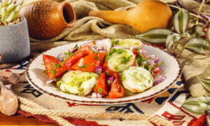 tomato-and-cucumber-salad​